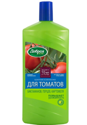 Органическое удобрение Для Томатов, баклажанов 1л в интернет гипермаркете «Планета Лета». Фото