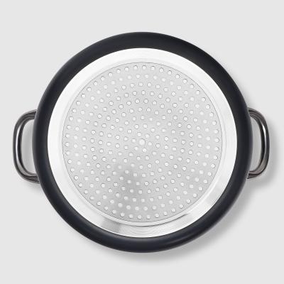 КАСТРЮЛЯ С КРЫШКОЙ 20 СМ DR COPPER PLUS в интернет гипермаркете «Планета Лета». Фото