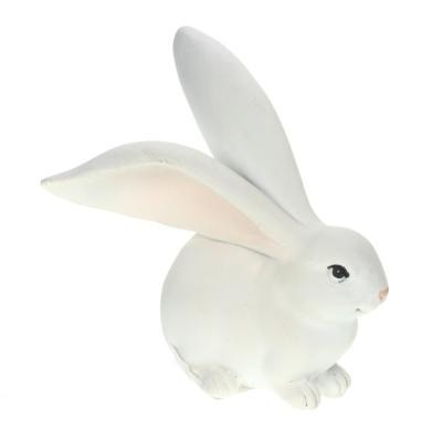 Фигурка декор Заяц L10 W6 H8,5 см в интернет гипермаркете «Планета Лета». Фото