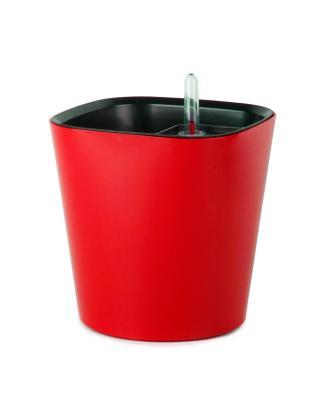 Горшок Комфорт с автополивом 3л Красный ПИ-21-7ТХ в интернет гипермаркете «Планета Лета». Фото