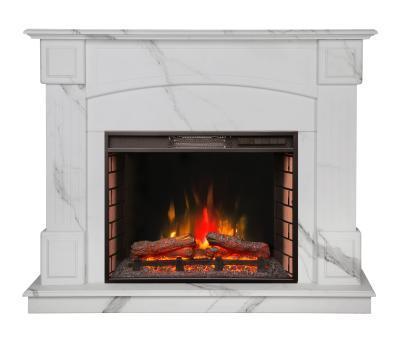 Каминокомплект CAROLINA 25'5 WT-F512 (Мрамор) +Evrika 25,5(CH-720) в интернет гипермаркете «Планета Лета». Фото