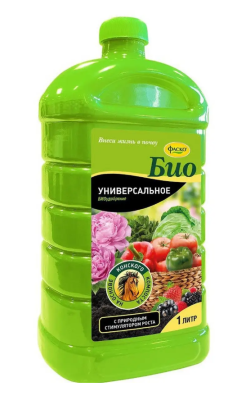 Удобрение жидкое Фаско БИО органоминеральное Рассада и горшечные растения 1л в интернет гипермаркете «Планета Лета». Фото