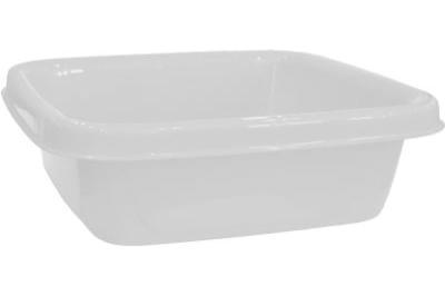 Таз "Квадра" квадратный 10 л белый SV3940БЛ в интернет гипермаркете «Планета Лета». Фото