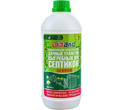 Средство биологическое для выгребных ям и септиков 1л BB-V600 БиоБак в интернет гипермаркете «Планета Лета». Фото Средство биологическое для выгребных ям и септиков 1л BB-V600 в интернет гипермаркете «Планета Лета». Фото