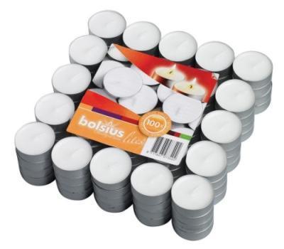 Свеча Болсус чайная 100 шт. в интернет гипермаркете «Планета Лета». Фото