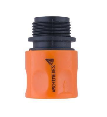 Коннектор с внешней резьбой 90916 в интернет гипермаркете «Планета Лета». Фото