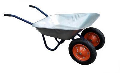 Тачка садовая WB6410 двухколёсная 150кг 65л  011620 в интернет гипермаркете «Планета Лета». Фото
